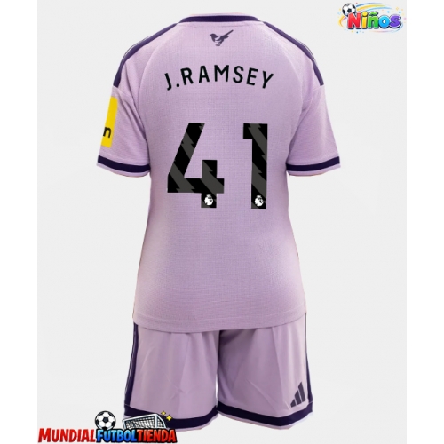 Camiseta Newcastle United Jacob Ramsey #41 Tercera Equipación Replica 2026-27 para niños mangas cortas (+ Pantalones cortos)